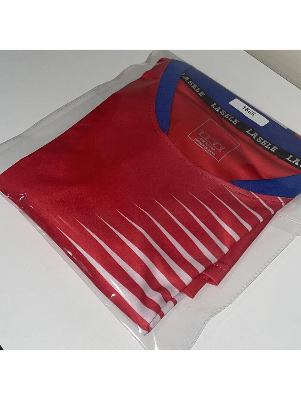 Costa Rica Soccer Jersey La Sele Men’s Size Medium Short Sleeve Red Shirt - Picture 11 of 11